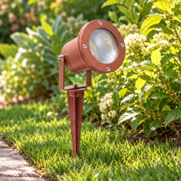BRILAGI - Lauko šviestuvas TERRA 1xGU10/50W/230V IP65 rūdžių spalvos