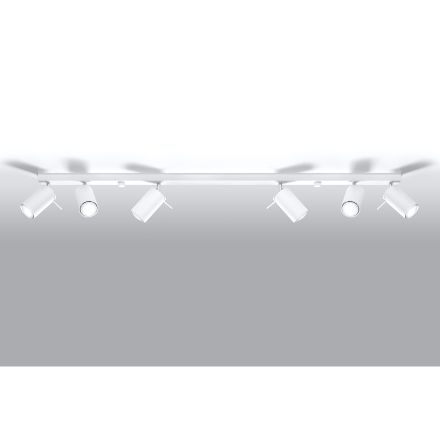 Brilagi -  LED akcentinis šviestuvas ASMUS 6xGU10/7W/230V balta