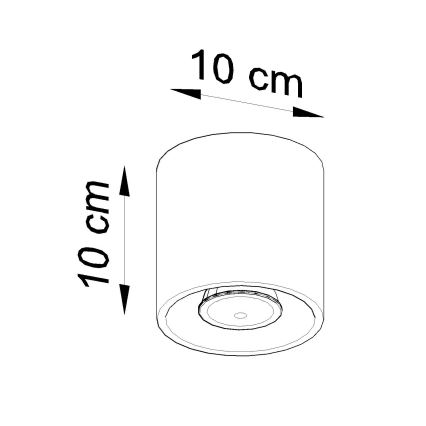 Brilagi -  LED akcentinis šviestuvas FRIDA 1xGU10/7W/230V balta