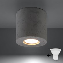 Brilagi -  LED akcentinis šviestuvas FRIDA 1xGU10/7W/230V betonas