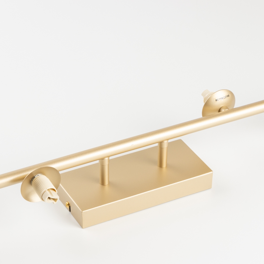 Brilagi - LED Ant pagrindo montuojamas sietynas MILLA 4xG9/3W/230V auksas/balta