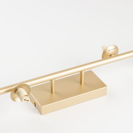 Brilagi - LED Ant pagrindo montuojamas sietynas MILLA 4xG9/3W/230V auksas