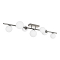 Brilagi - LED Ant pagrindo montuojamas sietynas MILLA 7xG9/3W/230V blizgus chromas/balta