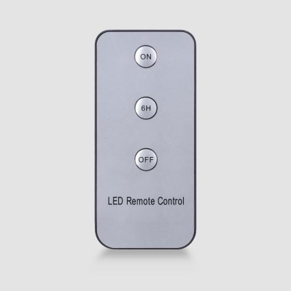 BRILAGI - LED apšvietimas kalėdinei eglutei 10xLED/10xAAA balta + nuotolinis valdymas