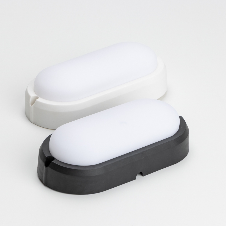 Brilagi - LED Ceiling heavy-duty šviesus SIMA LED/12W/230V IP65 juoda