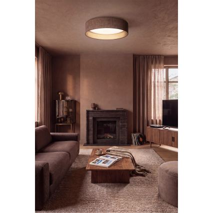 BRILAGI - reguliuojamas LED lubinis šviestuvas VELVET SMARTIX STARS LED/24W/230V 3000-6000K skersmuo 45 cm rudas/auksinis Wi-Fi Tuya Beacon + nuotolinis valdymas