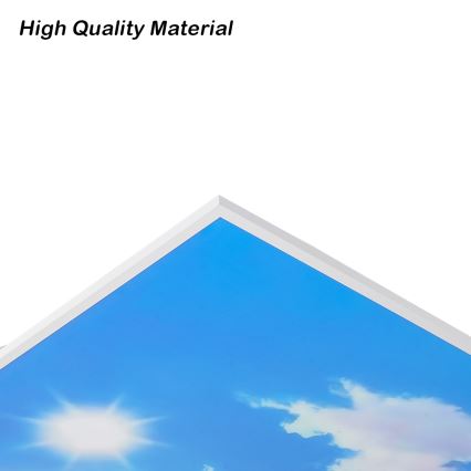 Brilagi - Dimeriuojamas LED lubų šviestuvas SLIMFRAME SKY LED/80W/230V 120x60 cm 3000-6000K sidabrinė/mėlyna + nuotolinis valdymas