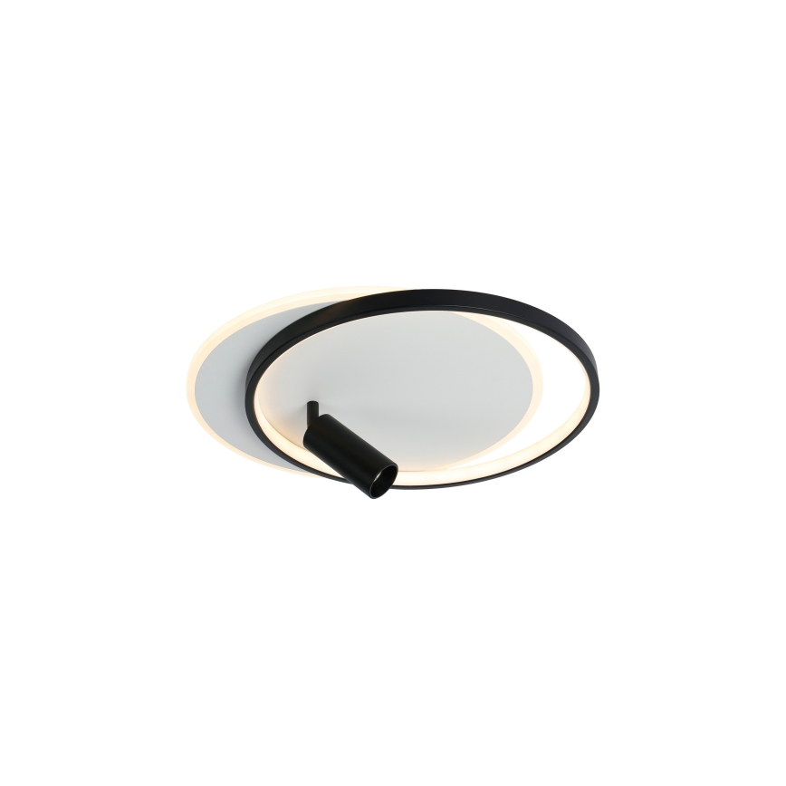 Brilagi - Dimeriuojamas lubinis LED šviestuvas UNITY LED/48W/230V + 1xGU10/3W 3000-6000K 39x45 cm balta/juoda + nuotolinis valdymas