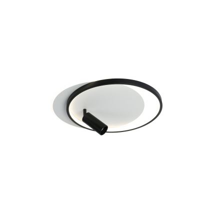 Brilagi - Dimeriuojamas lubinis LED šviestuvas UNITY LED/48W/230V + 1xGU10/3W 3000-6000K 39x45 cm balta/juoda + nuotolinis valdymas