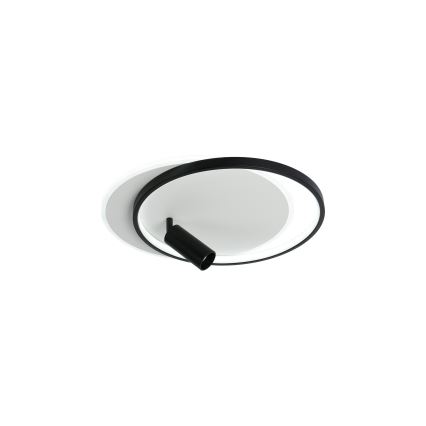Brilagi - Dimeriuojamas lubinis LED šviestuvas UNITY LED/48W/230V + 1xGU10/3W 3000-6000K 39x45 cm balta/juoda + nuotolinis valdymas