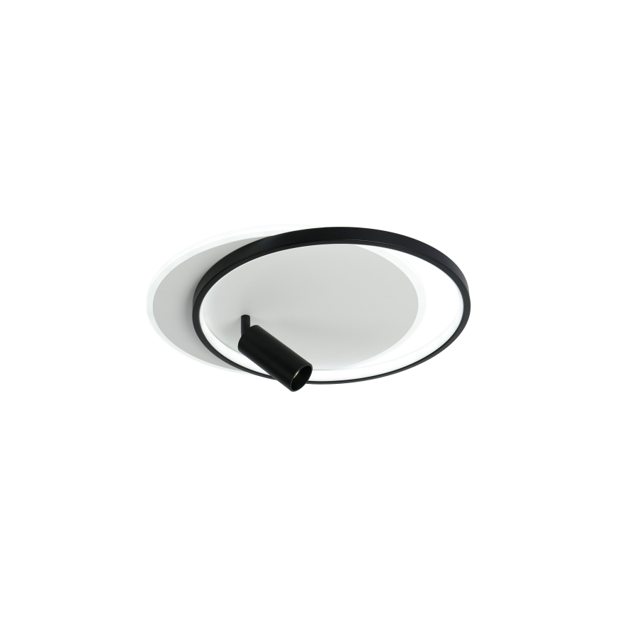 Brilagi - Dimeriuojamas lubinis LED šviestuvas UNITY LED/48W/230V + 1xGU10/3W 3000-6000K 39x45 cm balta/juoda + nuotolinis valdymas