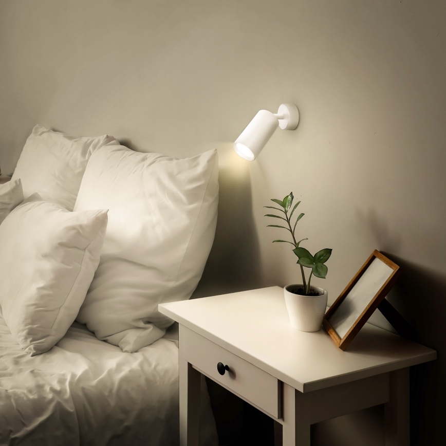 BRILAGI - LED RGBW dimeriuojamas taškinis šviestuvas SELE 1xGU10/4,8W/230V 3000K baltas + nuotolinio valdymo pultas