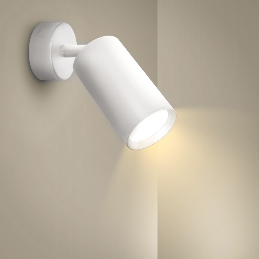 BRILAGI - LED RGBW dimeriuojamas taškinis šviestuvas SELE 1xGU10/4,8W/230V 3000K baltas + nuotolinio valdymo pultas
