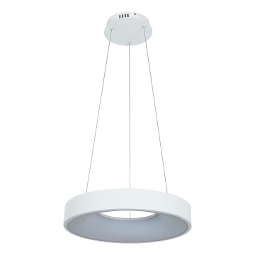 Brilagi - LED dimeriuojama liustra ant kabelio FALCON II LED/67W/230V 3000-6500K skersmuo 40 cm balta + su nuotoliniu pulteliu