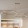 Brilagi - LED dimeriuojama liustra ant laido PORTOFINO LED/98W/230V 3000-6000K smėlinė + nuotolinis valdymas
