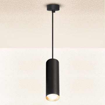 Brilagi - LED dimeriuojama liustra ant laido SELE 1xGU10/6,5W/230V 2700-6500K juoda/auksinė
