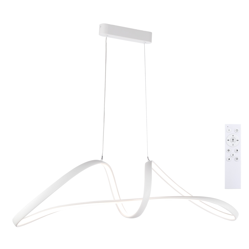 Brilagi - LED reguliuojamas pakabinamas šviestuvas ant laido TWISTER LED/60W/230V 3000-6000K baltas + nuotolinis valdymas