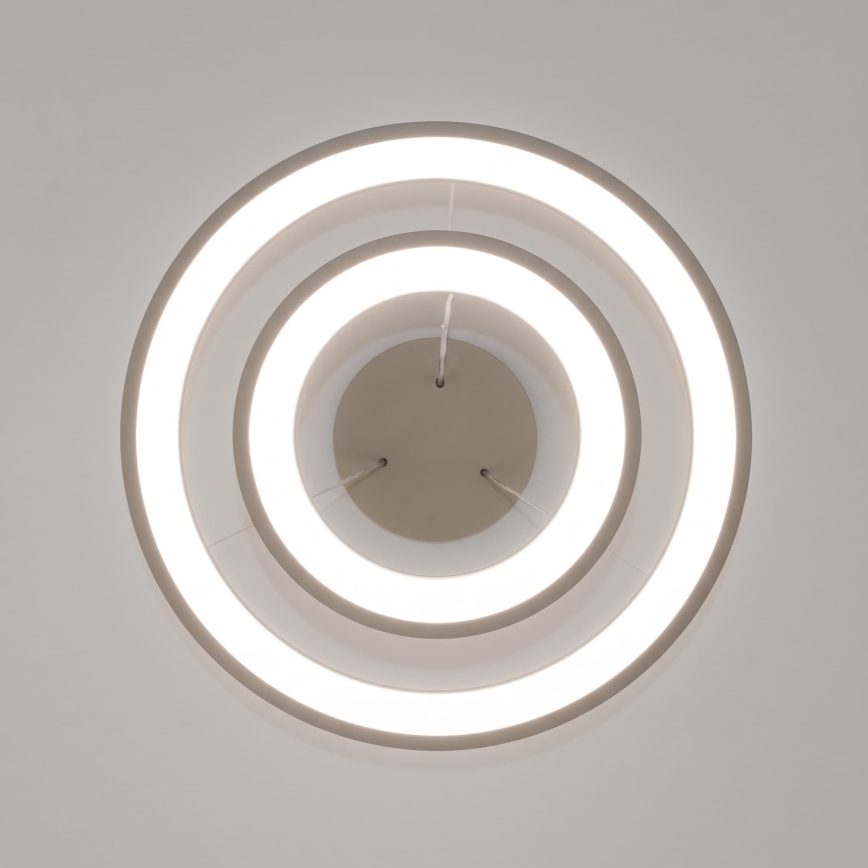 BRILAGI - LED Dimeriuojamas pakabinamas šviestuvas ant laido FALCON SLIM LED/68W/230V 3000-6500K skersmuo 50 cm smėlinė + nuotolinio valdymo pultas