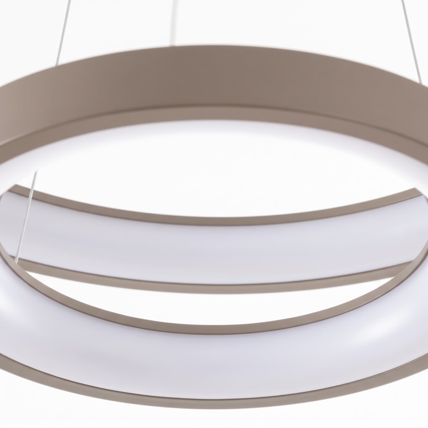 BRILAGI - LED Dimeriuojamas pakabinamas šviestuvas ant laido FALCON SLIM LED/68W/230V 3000-6500K skersmuo 50 cm smėlinė + nuotolinio valdymo pultas