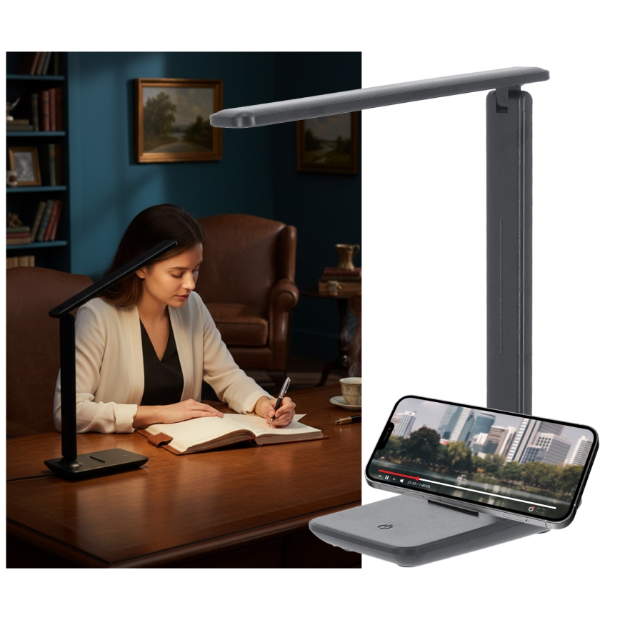 Brilagi -LED dimeriuojama stalinė lempa MODO LED/7W/230V 3000/4000/6500K antracitas