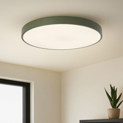 Brilagi - Dimeriuojamas LED šviestuvas POOL SMART LED/100W/230V Ø 80 cm 3000–6000 K Wi‑Fi Tuya + nuotolinis valdymas žalia