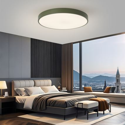 Brilagi - Dimeriuojamas LED šviestuvas POOL SMART LED/100W/230V Ø 80 cm 3000–6000 K Wi‑Fi Tuya + nuotolinis valdymas žalia