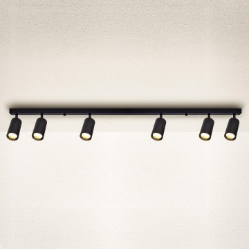 Brilagi - LED dimeriuojamas kryptinis šviestuvas SELE 6xGU10/6,5W/230V 2700-6500K juodas