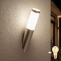 BRILAGI - LED dimeriuojamas lauko sieninis šviestuvas ELIA 1xE27/6W/230V 2700-6500K IP44 matinis chromas