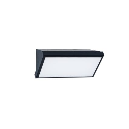 Brilagi - LED dimeriuojamas lauko sieninis šviestuvas TRIANGLE 1xE27/6W/230V 2700-6500K IP65 juodas