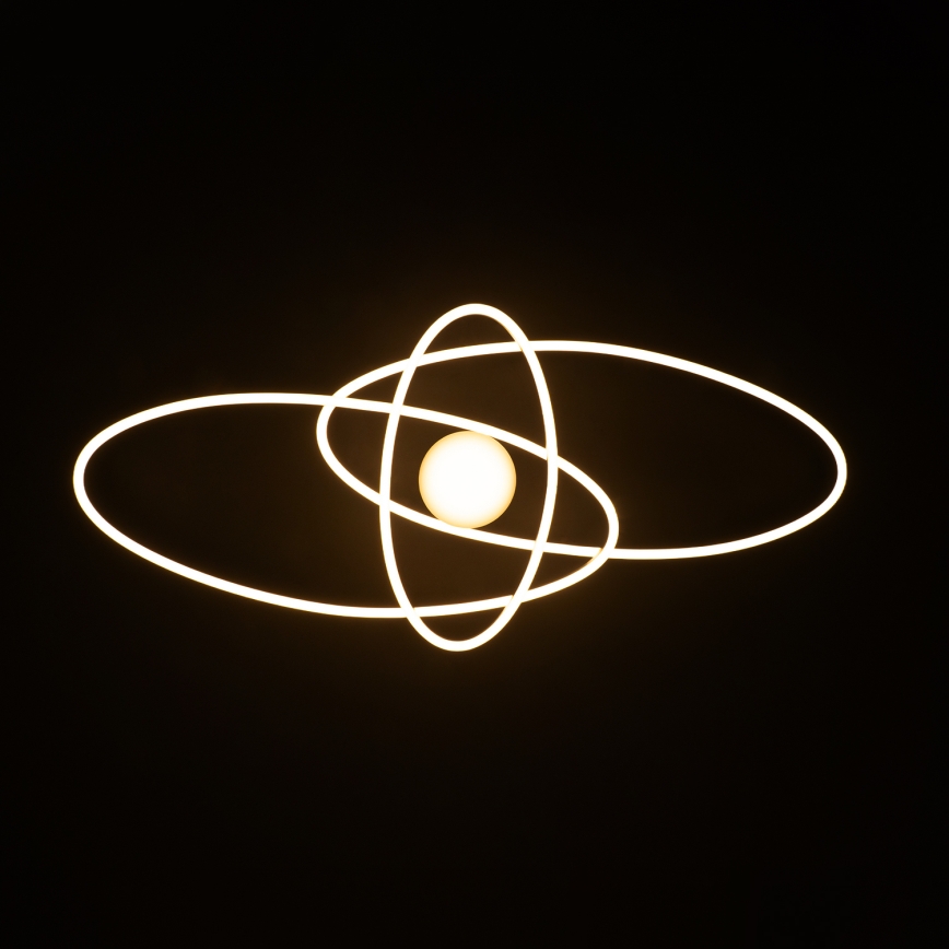 BRILAGI - Dimeriuojamas LED lubų šviestuvas APOLLO LED/58W/230V 3000-6500K 43,2x101,2 cm matinis chromas + nuotolinis valdymas