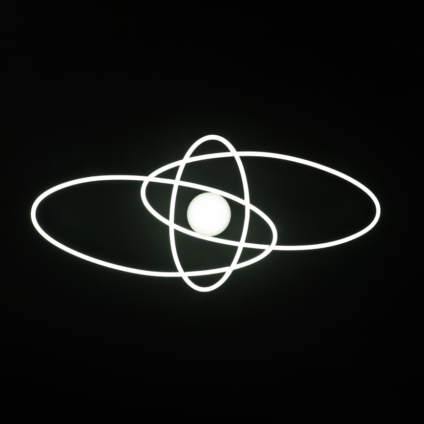 BRILAGI - Dimeriuojamas LED lubų šviestuvas APOLLO LED/58W/230V 3000-6500K 43,2x101,2 cm matinis chromas + nuotolinis valdymas