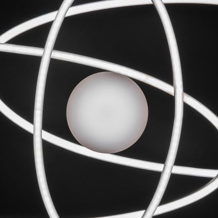BRILAGI - Dimeriuojamas LED lubų šviestuvas APOLLO LED/58W/230V 3000-6500K 43,2x101,2 cm matinis chromas + nuotolinis valdymas