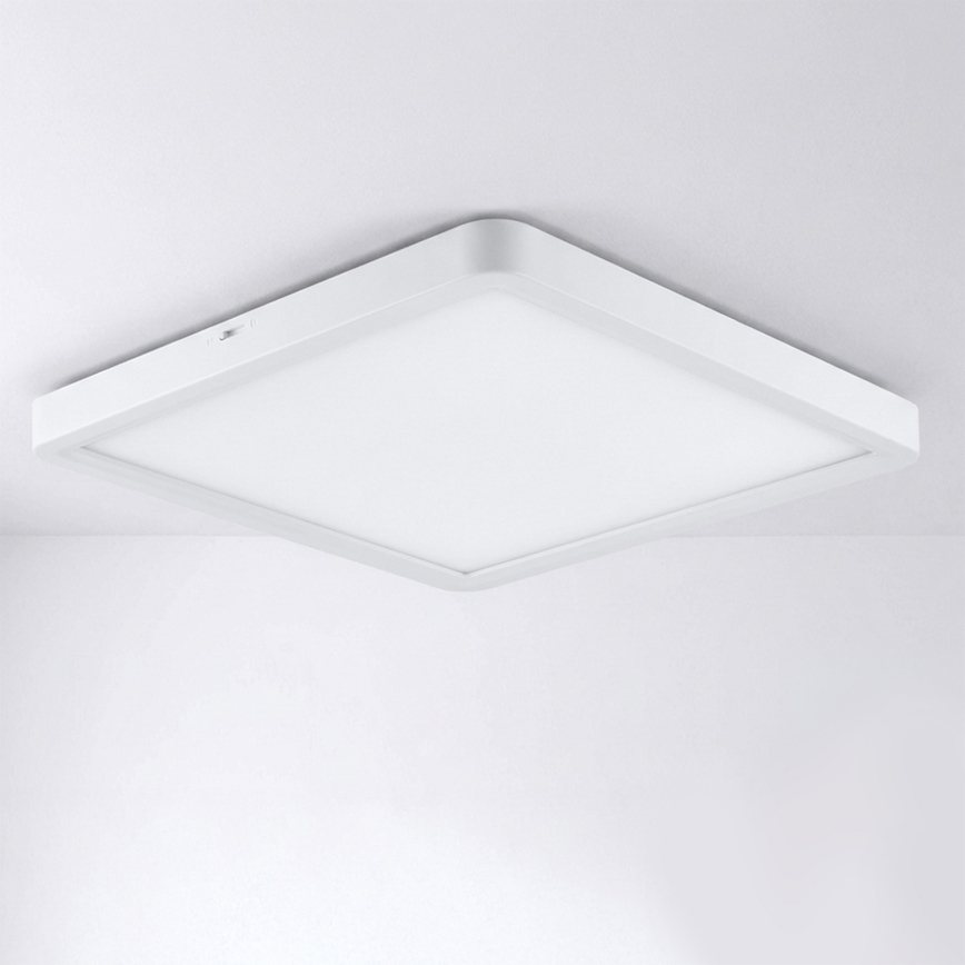 Brilagi - LED dimeriuojamas lubinis šviestuvas ESTELA SQUARE LED/36W/230V 3000-6500K 31x31 cm baltas + nuotolinio valdymo pultas