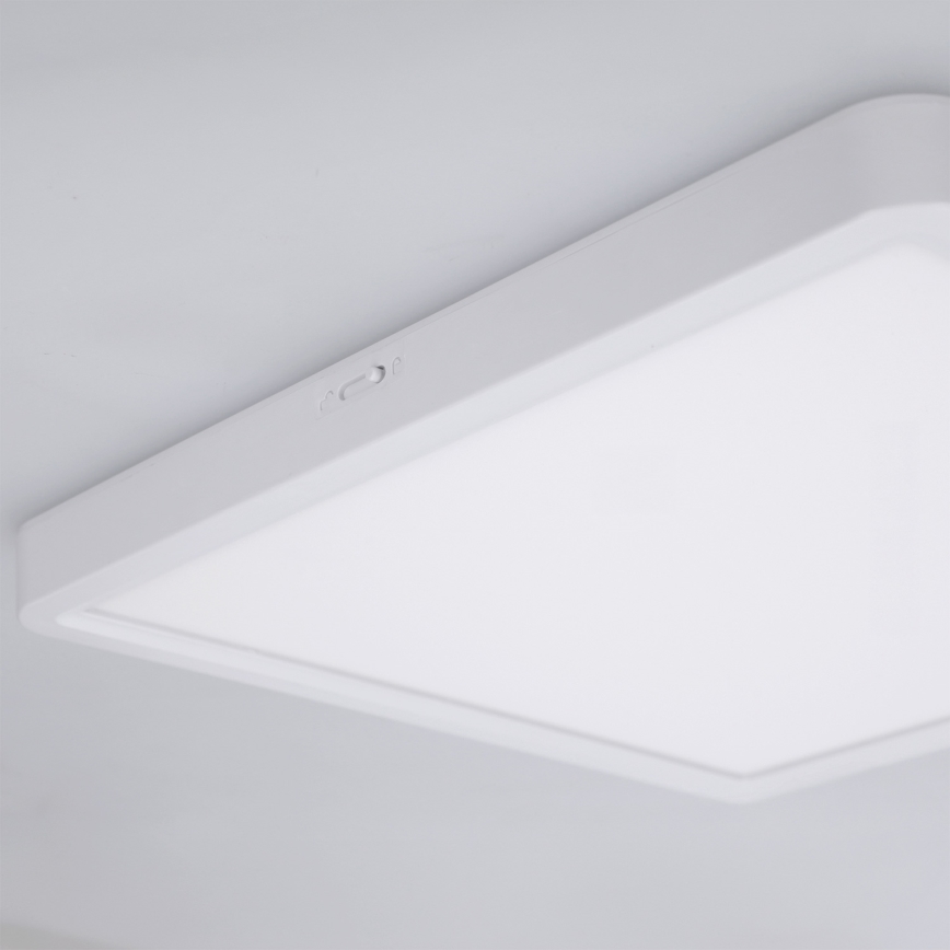 Brilagi - LED dimeriuojamas lubinis šviestuvas ESTELA SQUARE LED/36W/230V 3000-6500K 31x31 cm baltas + nuotolinio valdymo pultas