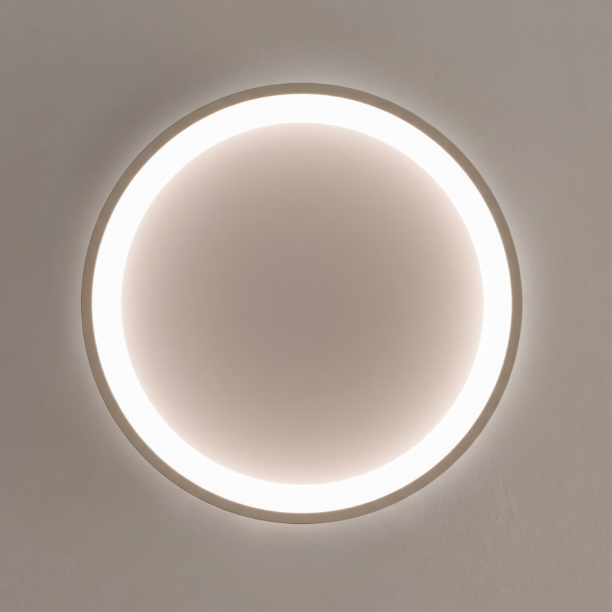 BRILAGI - LED lubinis šviestuvas su reguliuojamu ryškumu FALCON SLIM LED/42W/230V 3000-6500K skersmuo 50 cm balta/bėžinė + nuotolinis valdymas