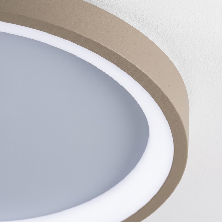 BRILAGI - LED lubinis šviestuvas su reguliuojamu ryškumu FALCON SLIM LED/42W/230V 3000-6500K skersmuo 50 cm balta/bėžinė + nuotolinis valdymas