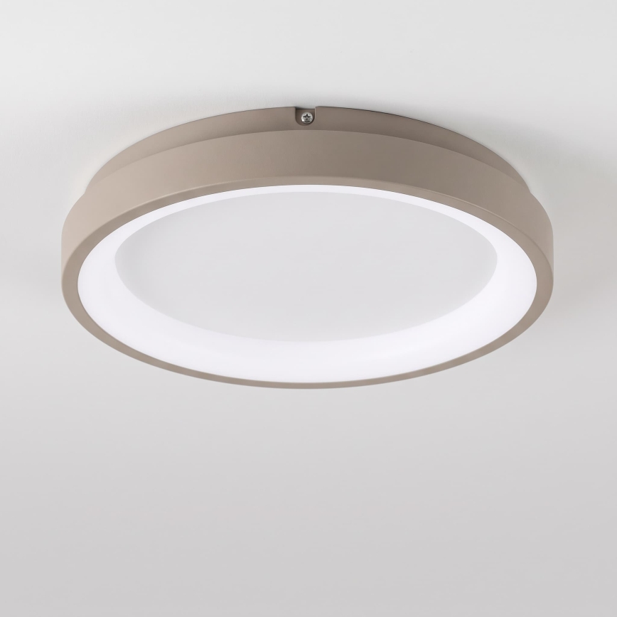 BRILAGI - LED lubinis šviestuvas su reguliuojamu ryškumu FALCON SLIM LED/42W/230V 3000-6500K skersmuo 50 cm balta/bėžinė + nuotolinis valdymas