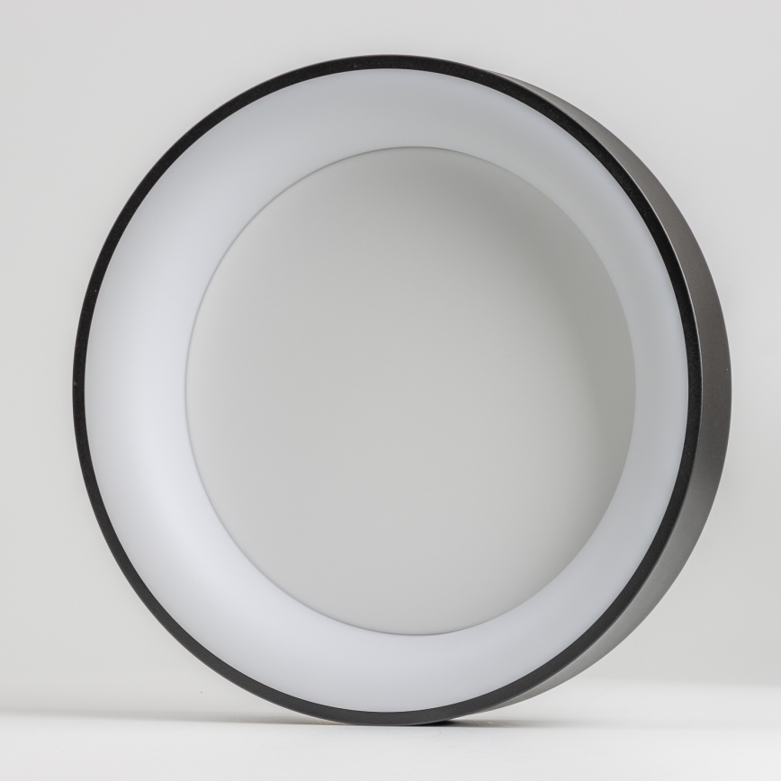 Brilagi - Dimeriuojamas LED lubinis šviestuvas FALCON LED/40W/230V 3000-6500K skersmuo 45 cm juodas + nuotolinio valdymo pultas