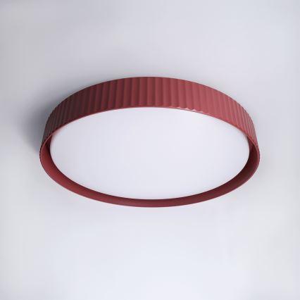 Brilagi - dimeriuojamas LED lubinis šviestuvas LUCIA LED/60W/230V 3000-6500K Ø 59 cm raudonas + nuotolinis valdymas