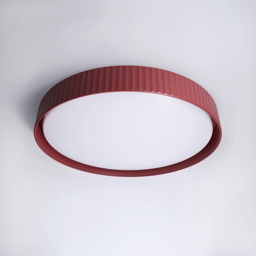 Brilagi - dimeriuojamas LED lubinis šviestuvas LUCIA LED/60W/230V 3000-6500K Ø 59 cm raudonas + nuotolinis valdymas