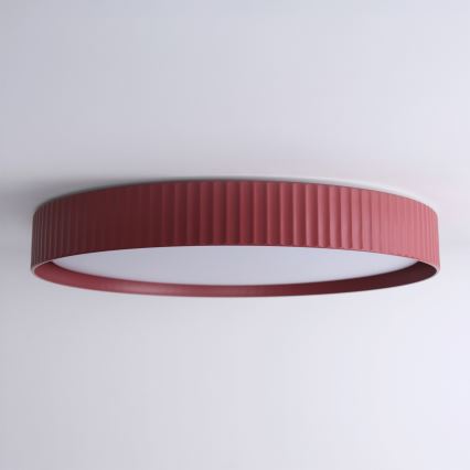 Brilagi - dimeriuojamas LED lubinis šviestuvas LUCIA LED/60W/230V 3000-6500K Ø 59 cm raudonas + nuotolinis valdymas