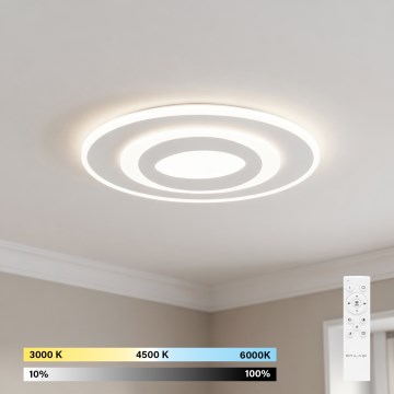 BRILAGI - LED dimeriuojamas lubinis šviestuvas MODERN LED/45W/230V 3000-6000K 20x40 cm + nuotolinis valdymas