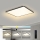 Brilagi - LED dimeriuojamas lubinis šviestuvas SLIMFRAME LED/58W/230V 60x60 cm 3000-6000K juodas + su nuotoliniu valdymu