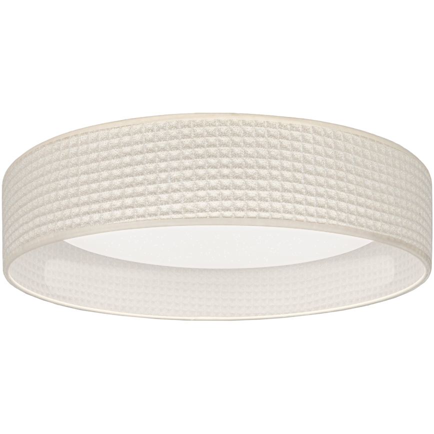 BRILAGI - LED dimeriuojamas lubinis šviestuvas VELVET SMARTIX STARS LED/24W/230V 3000-6000K skers. 45 cm kreminė Wi-Fi Tuya Beacon + nuotolinis valdymas