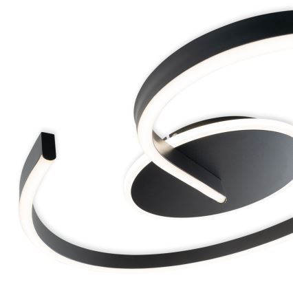 Brilagi - dimeriuojamas LED lubinis šviestuvas SPIRAL LED/56W/230V skersmuo 50 cm 3000/4000/6000K + nuotolinis valdymas