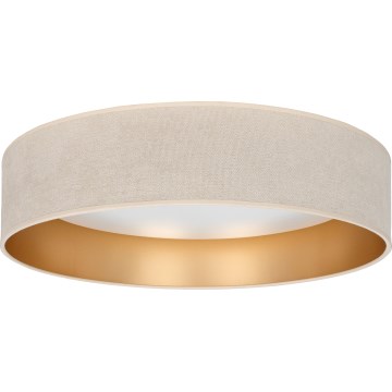 Brilagi - LED dimeriuojamas lubinis šviestuvas VELVET SMARTIX LED/24W/230V 3000-6000K skersmuo 45 cm kreminė/auksinė Wi-Fi Tuya Beacon + nuotolinis valdymas