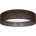 Brilagi - LED dimeriuojamas lubinis šviestuvas VELVET SMARTIX LED/24W/230V 3000–6000K skersmuo 45 cm rudos spalvos Wi-Fi Tuya Beacon + su nuotoliniu pulteliu