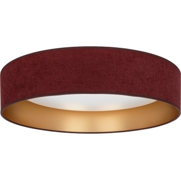 Brilagi - LED dimeriuojamas lubinis šviestuvas VELVET SMARTIX STARS LED/24W/230V 3000-6000K Ø 45 cm bordo/auksinis Wi-Fi Tuya Beacon + nuotolinis valdymas