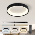 Brilagi - LED dimeriuojamas lubų šviestuvas FALCON MODERN LED/54W/230V 3000-6500K skersm. 60 cm juodas + su nuotoliniu pulteliu