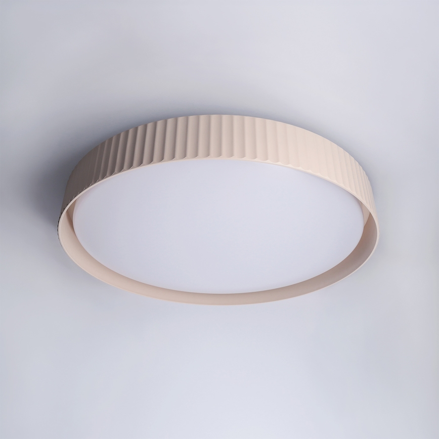 Brilagi - LED reguliuojamo ryškumo lubinis šviestuvas LUCIA LED/60W/230V 3000-6500K skersmuo 59 cm smėlinis + nuotolinis valdymas